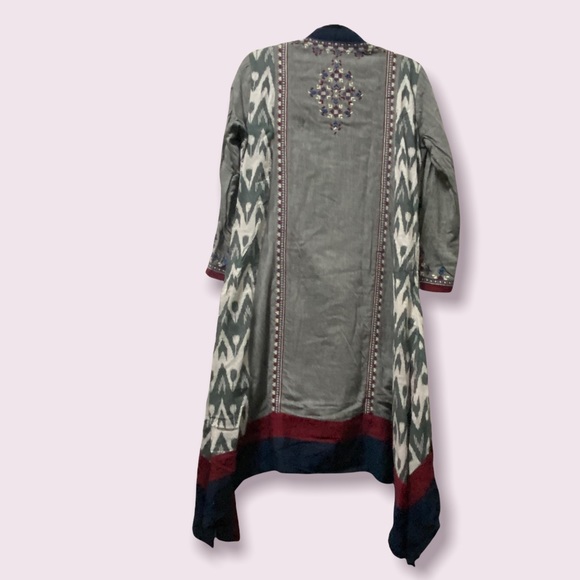 LABEL Ritu Kumar Embroidered Tunic Dress- size 36 - Picture 5 of 11